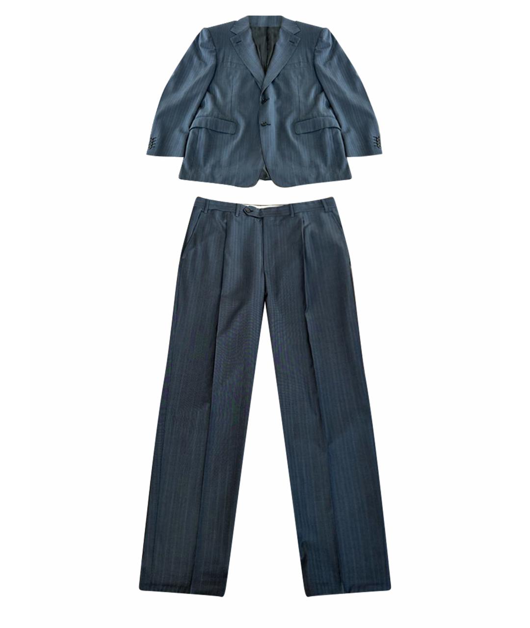 CANALI Серый классический костюм, фото 1