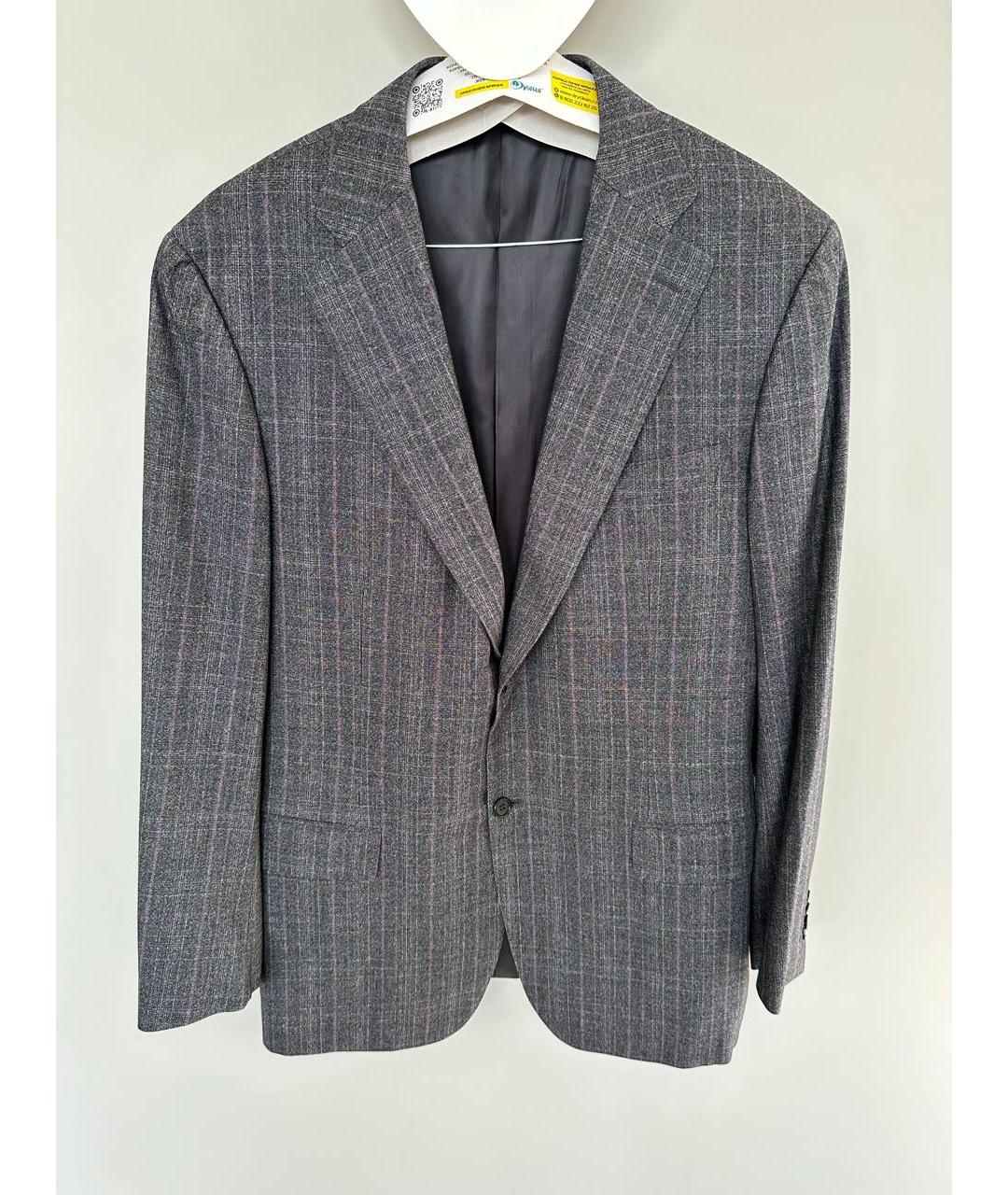 CANALI Антрацитовый классический костюм, фото 2