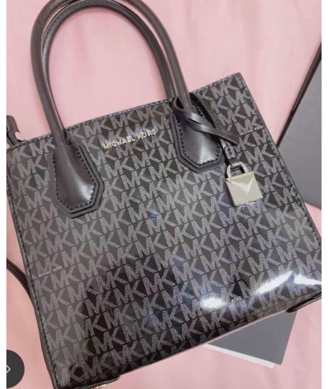 MICHAEL KORS Черная сумка тоут, фото 5