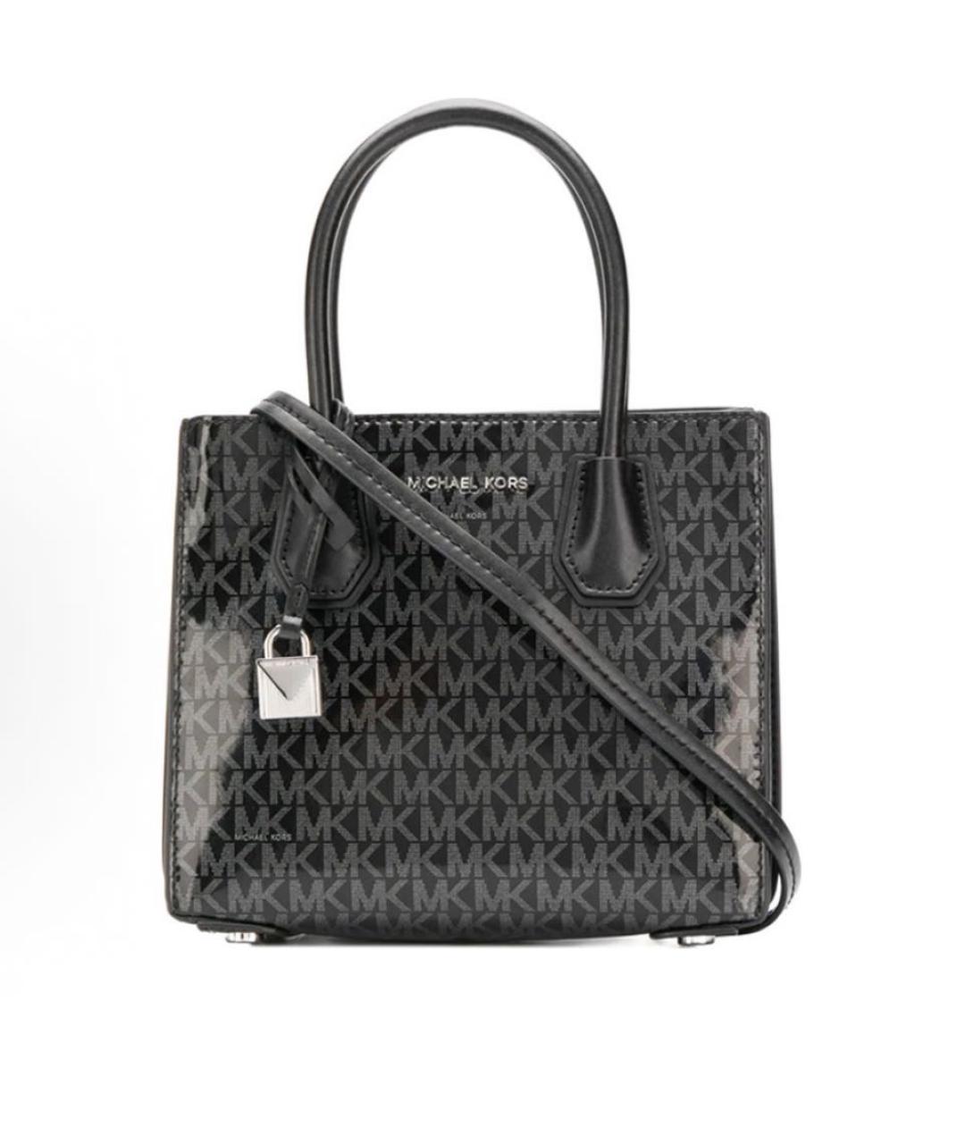 MICHAEL KORS Черная сумка тоут, фото 9