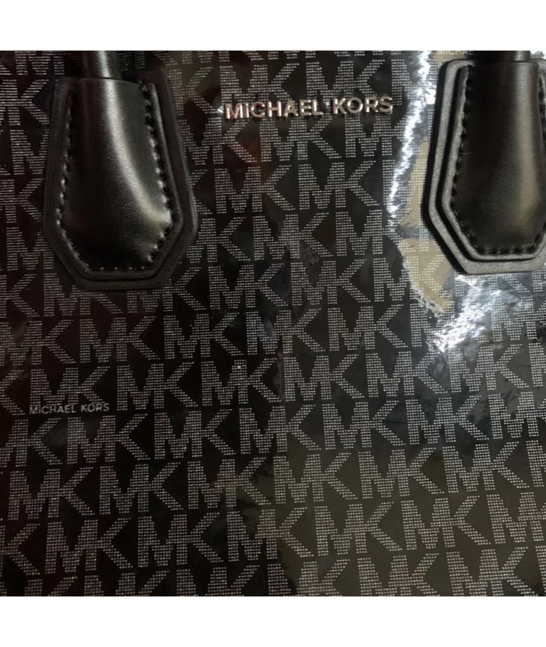 MICHAEL KORS Черная сумка тоут, фото 8