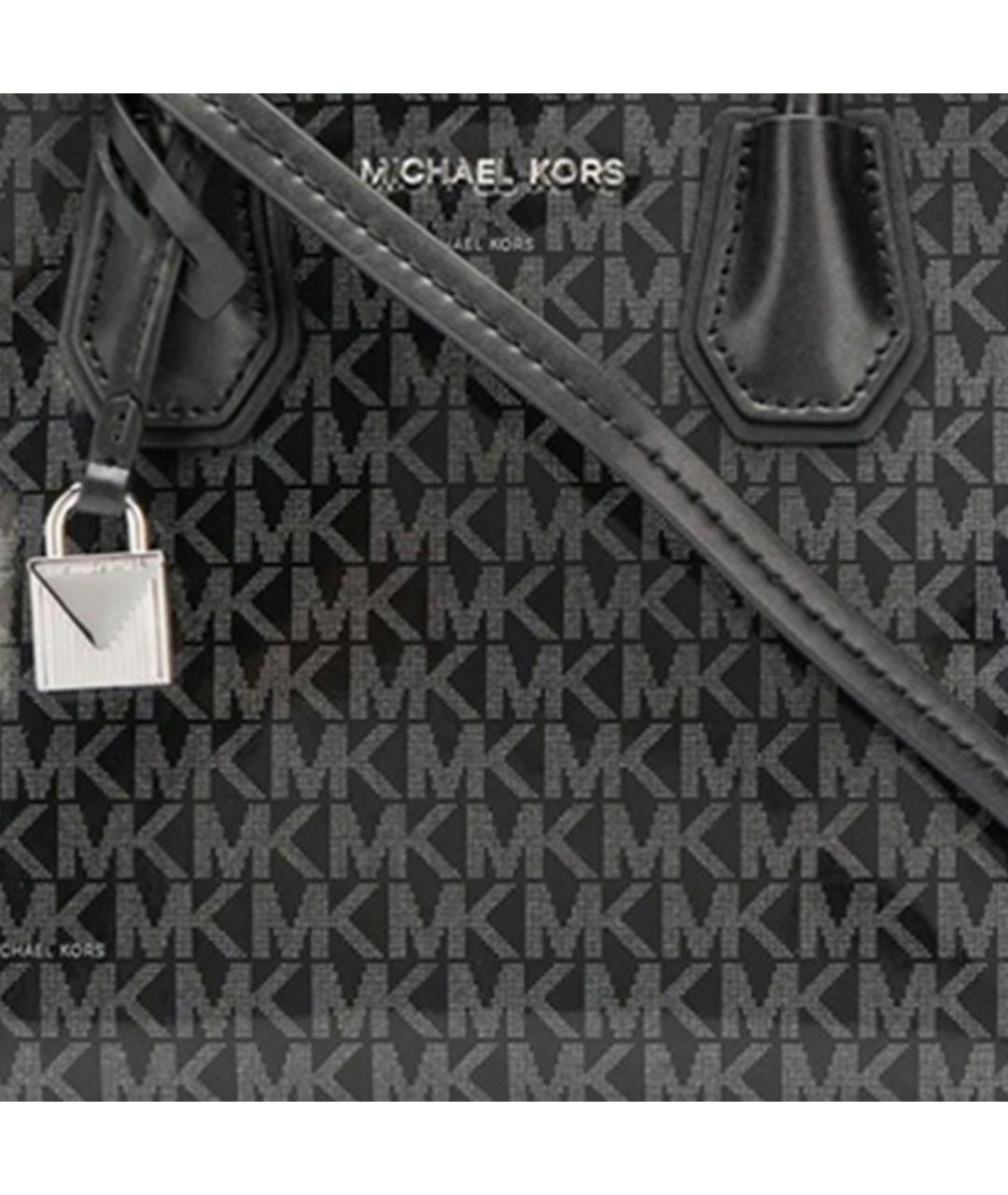 MICHAEL KORS Черная сумка тоут, фото 3