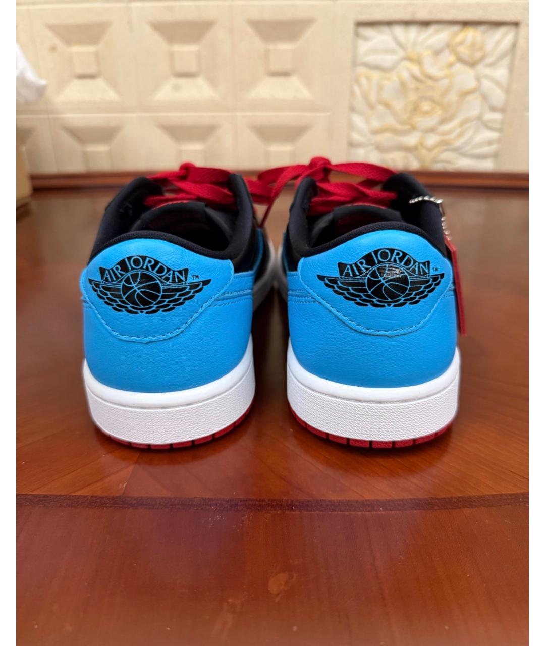 JORDAN Мульти кожаные низкие кроссовки / кеды, фото 4