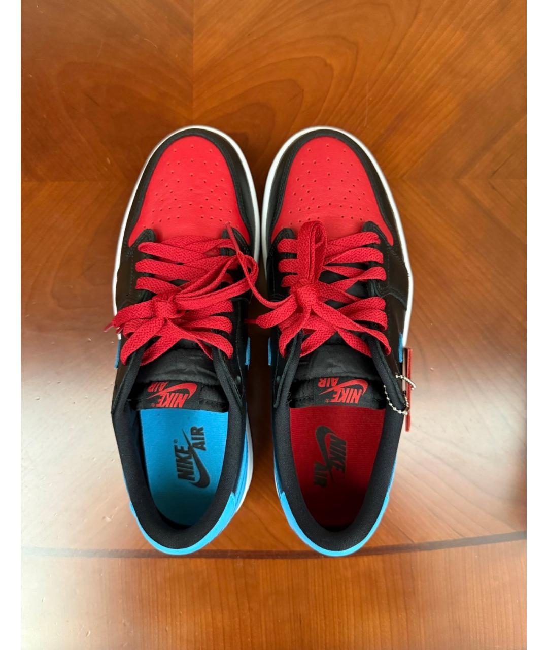 JORDAN Мульти кожаные низкие кроссовки / кеды, фото 3