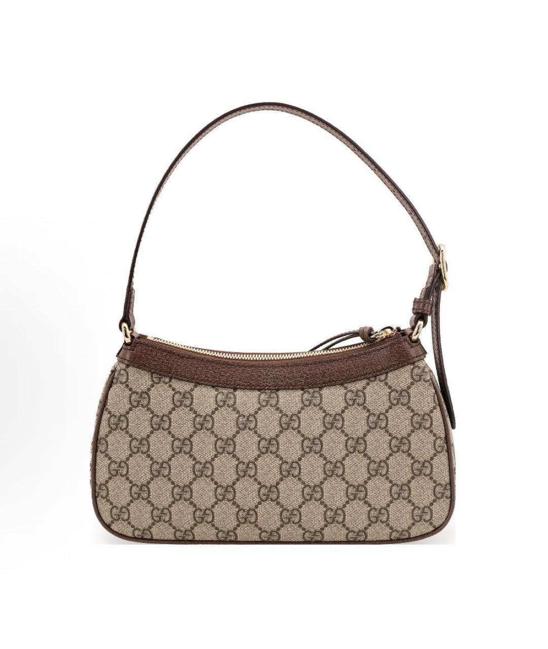 GUCCI Коричневая сумка с короткими ручками, фото 2