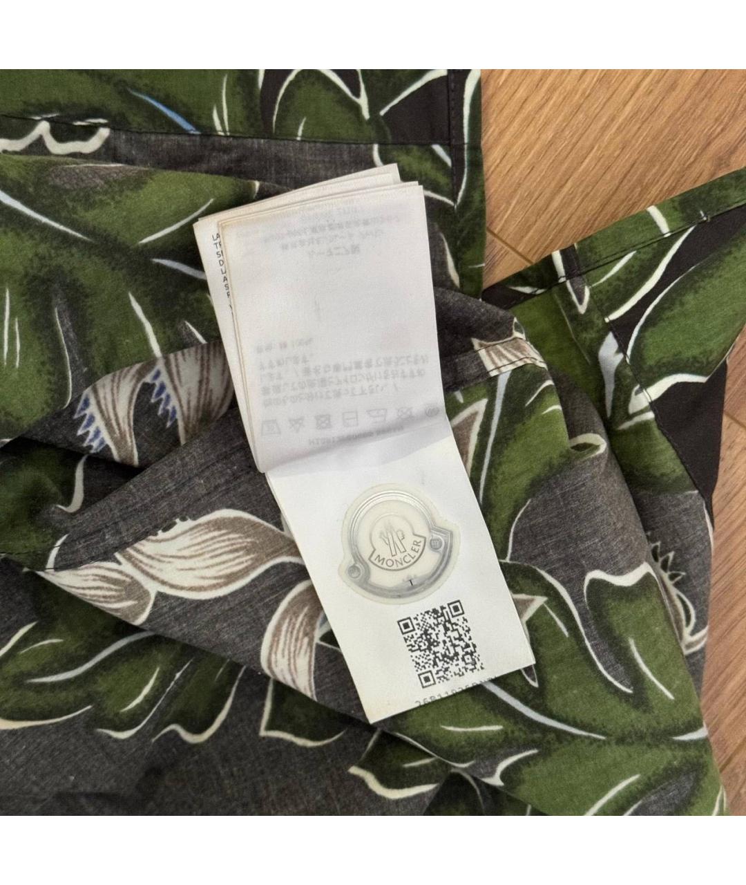 MONCLER Мульти хлопковая кэжуал рубашка, фото 6