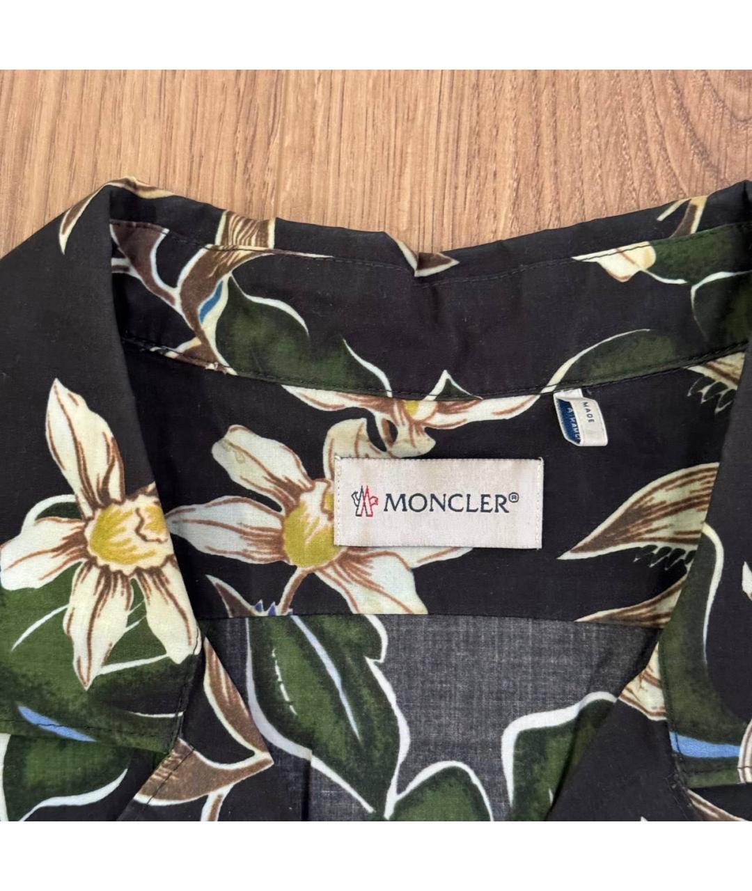 MONCLER Мульти хлопковая кэжуал рубашка, фото 3