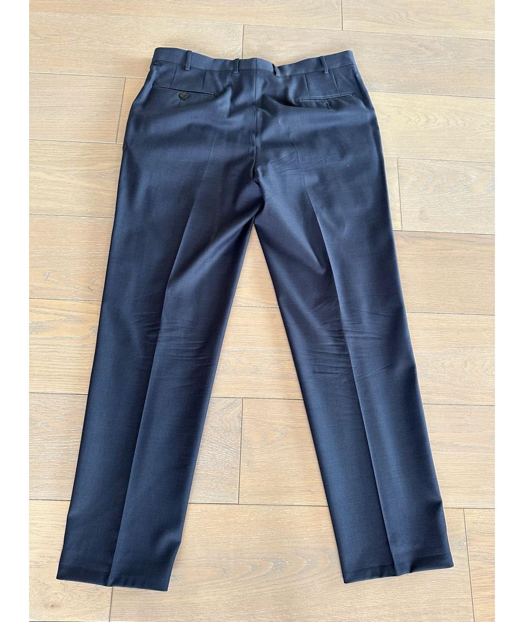 PAL ZILERI Синие классические брюки, фото 2