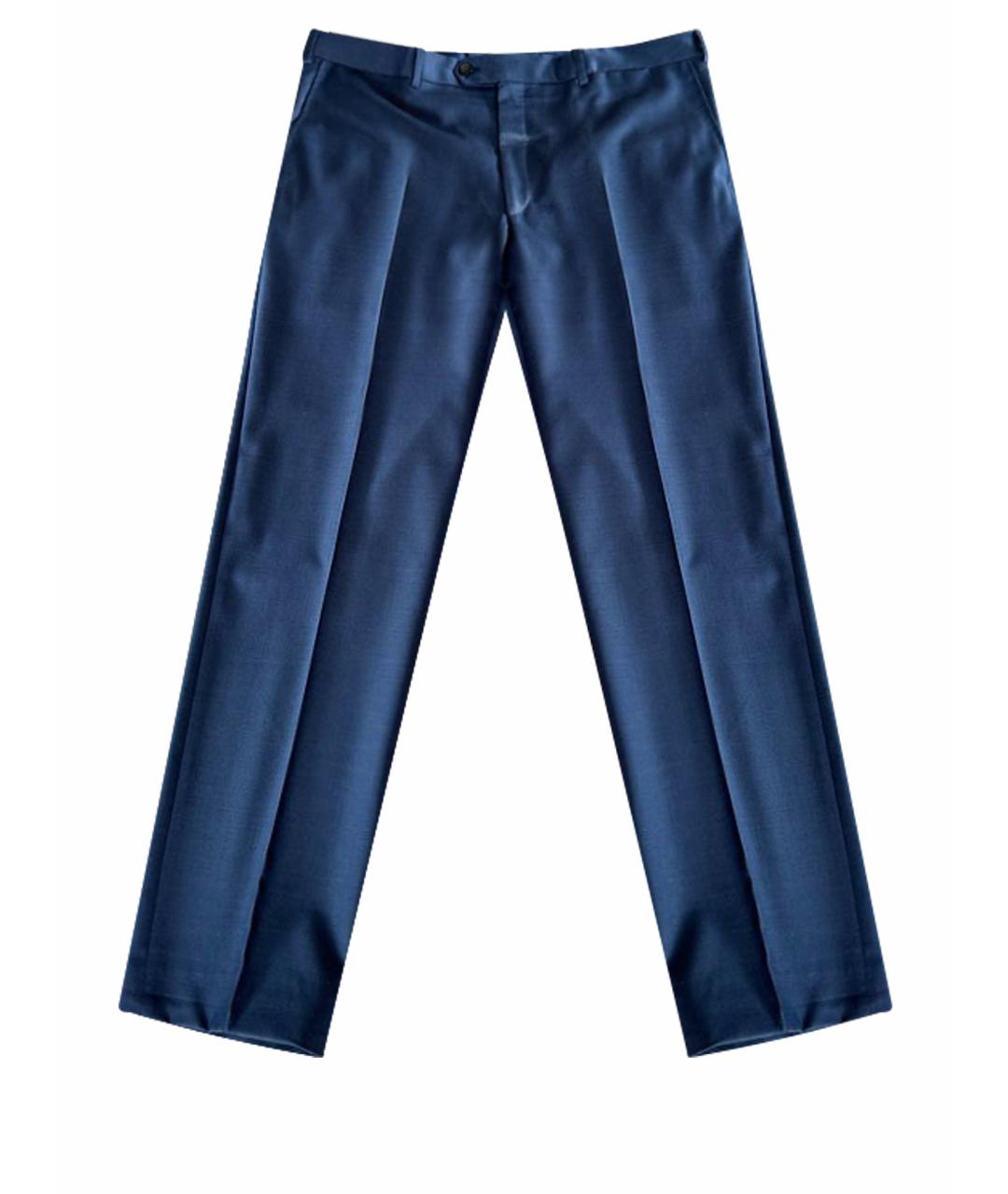 PAL ZILERI Синие классические брюки, фото 1