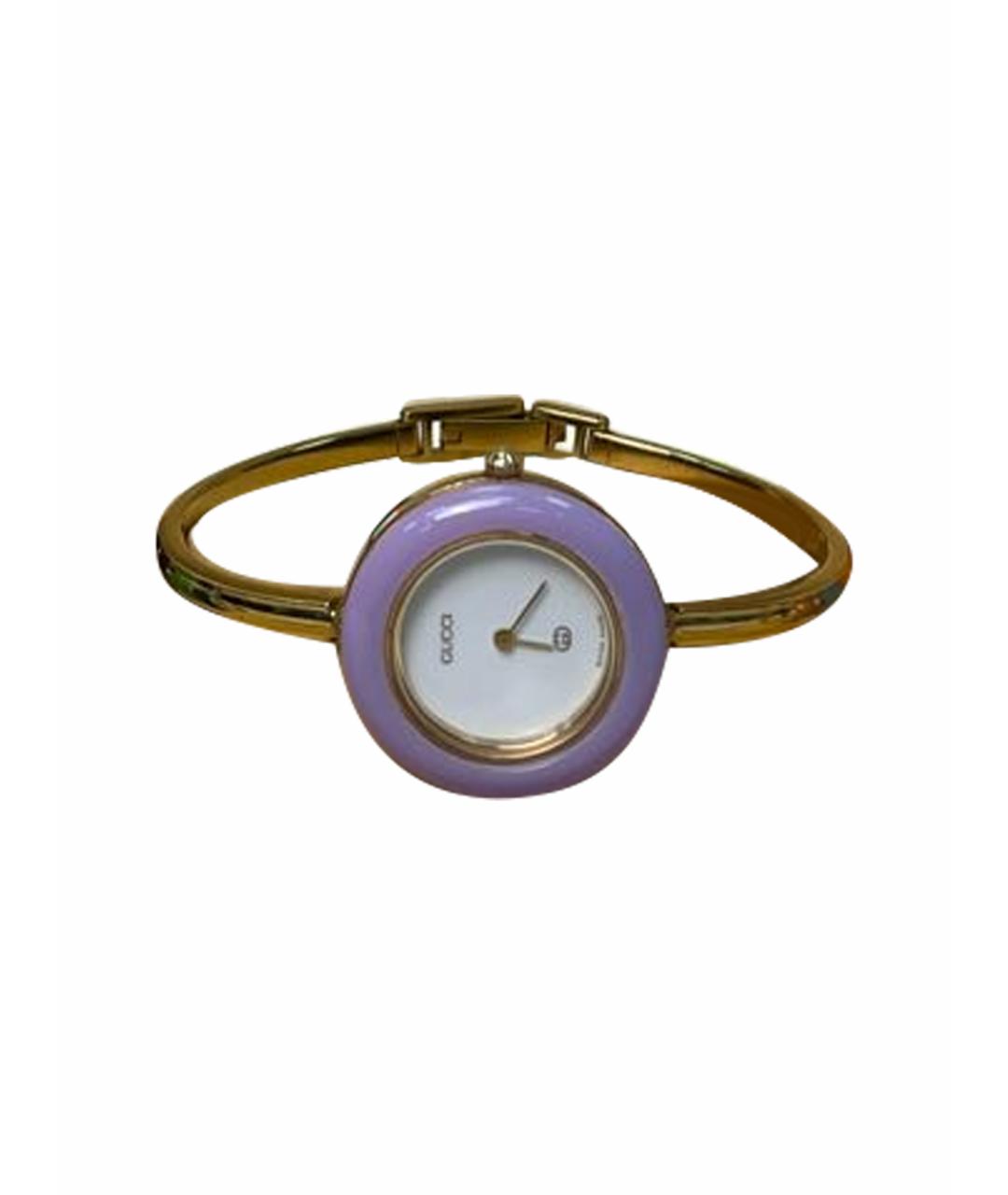 GUCCI Золотые позолоченные часы, фото 1