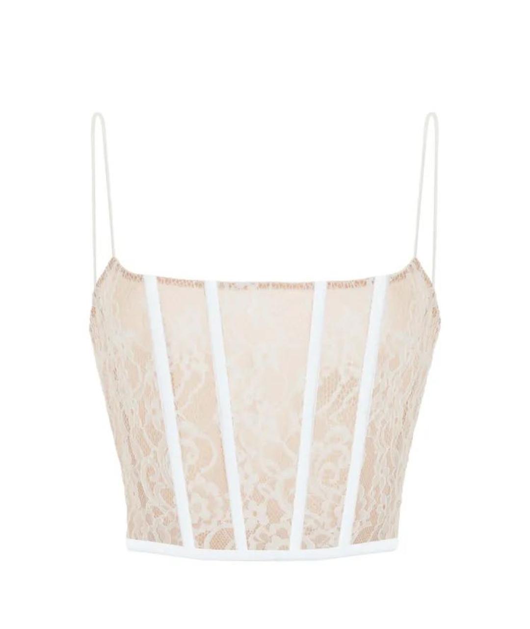 ROZIECORSETS Белый кружевной корсет, фото 6