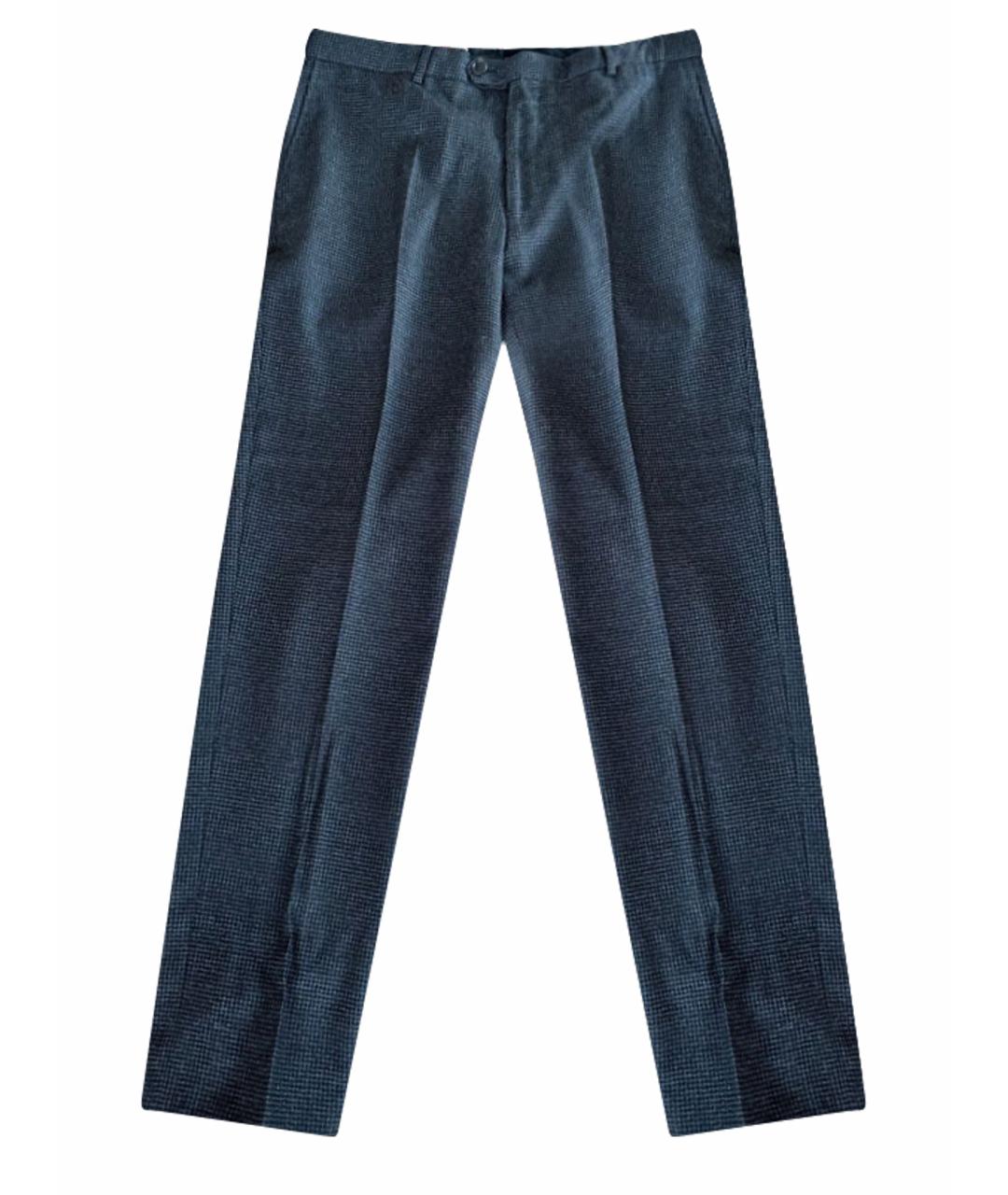 PAL ZILERI Серые классические брюки, фото 1