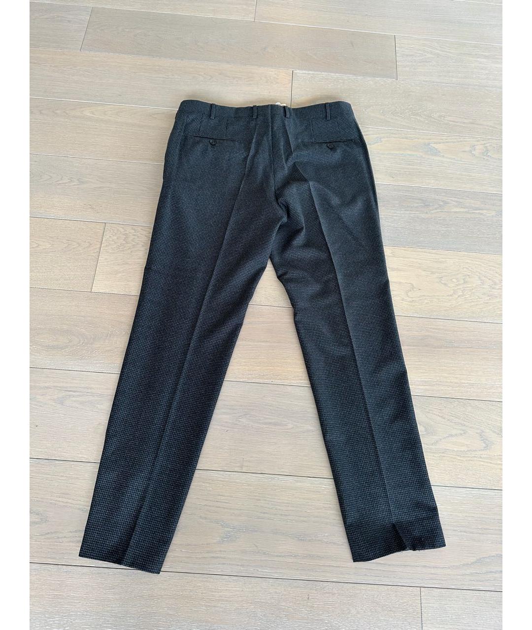 PAL ZILERI Серые классические брюки, фото 2