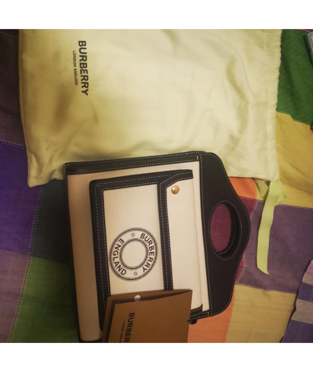 BURBERRY Сумка с короткими ручками, фото 4