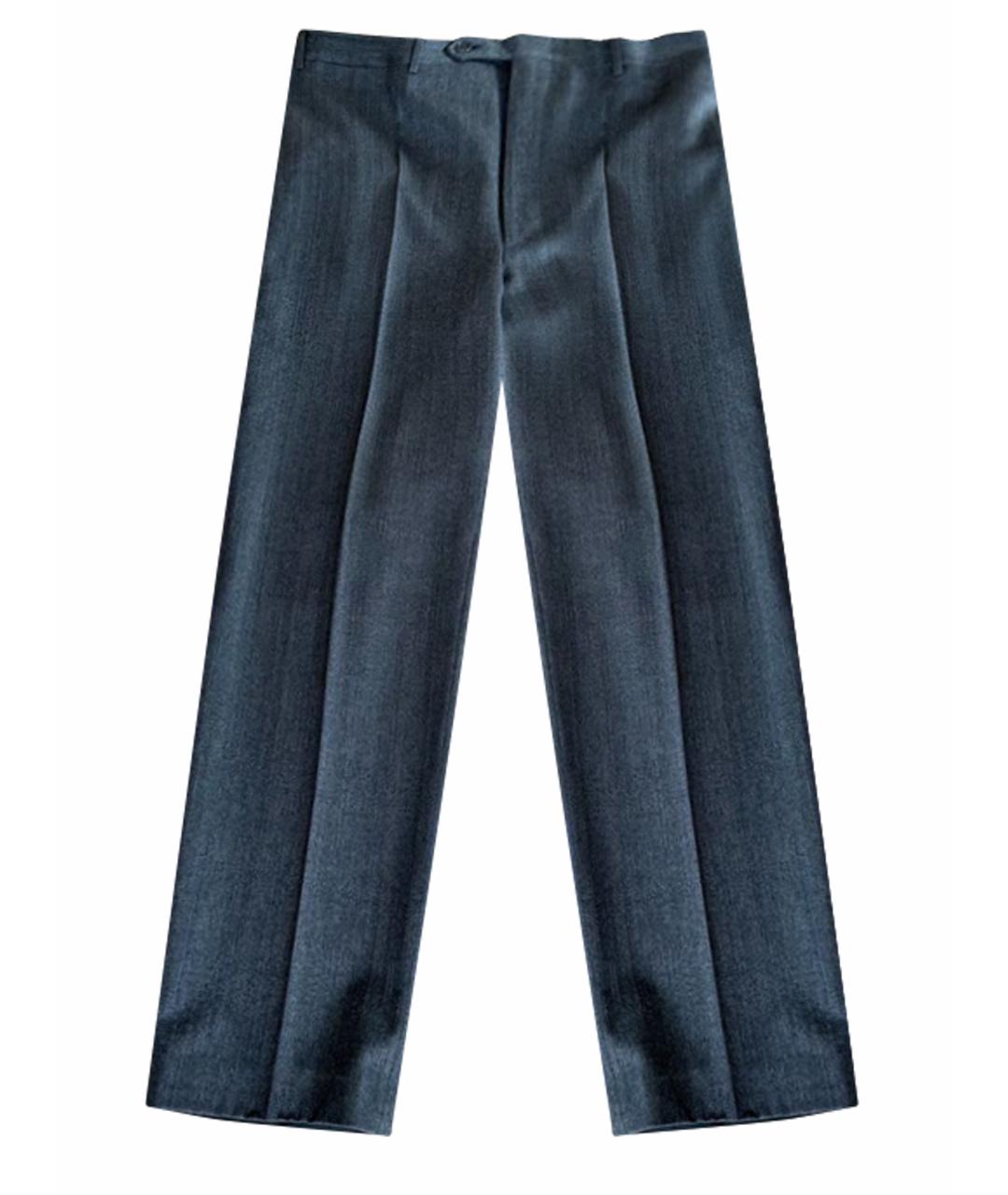 CANALI Серые классические брюки, фото 1