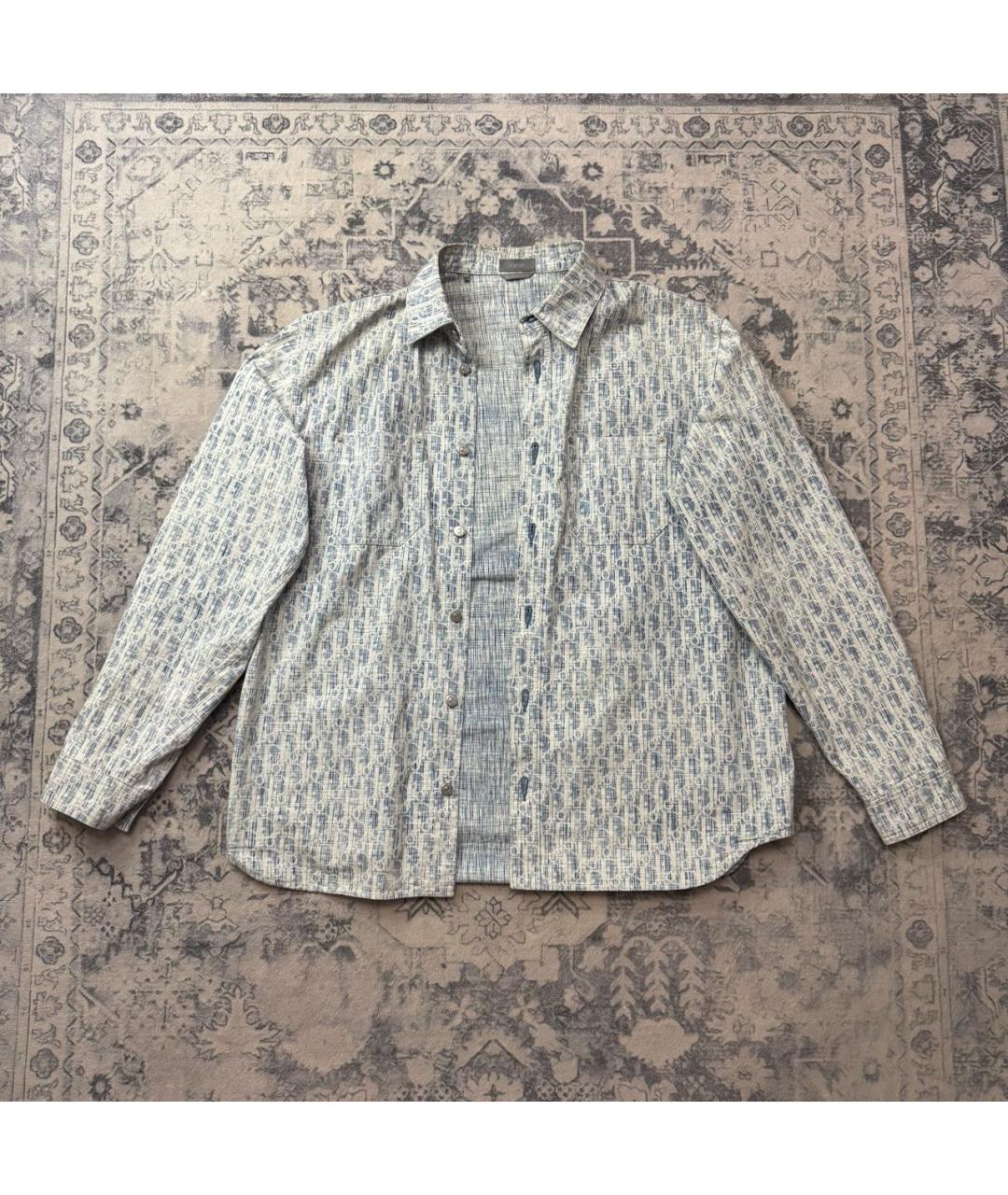 CHRISTIAN DIOR Белая кэжуал рубашка, фото 3