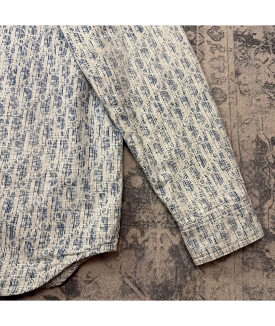 CHRISTIAN DIOR Белая кэжуал рубашка, фото 6