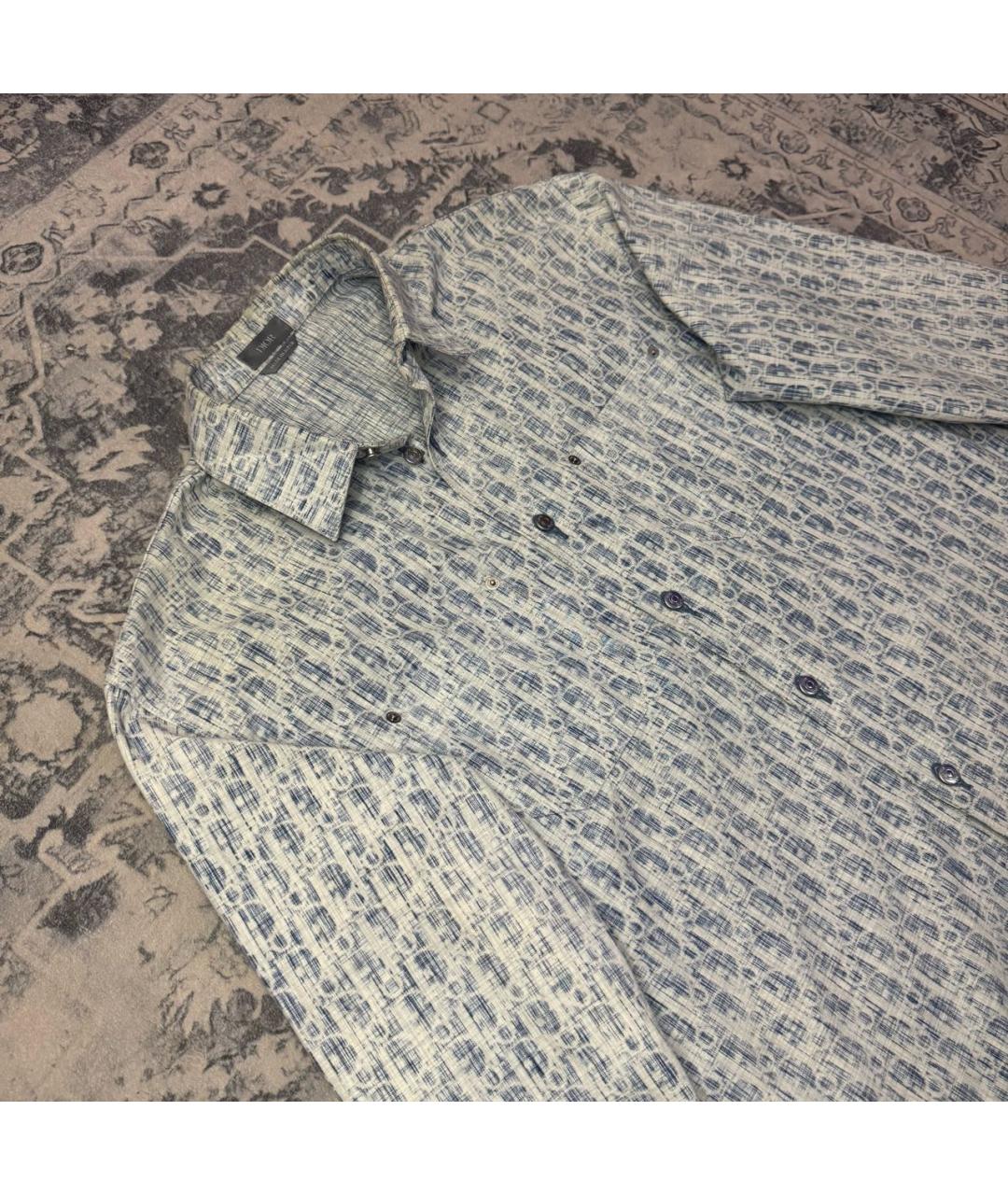 CHRISTIAN DIOR Белая кэжуал рубашка, фото 4