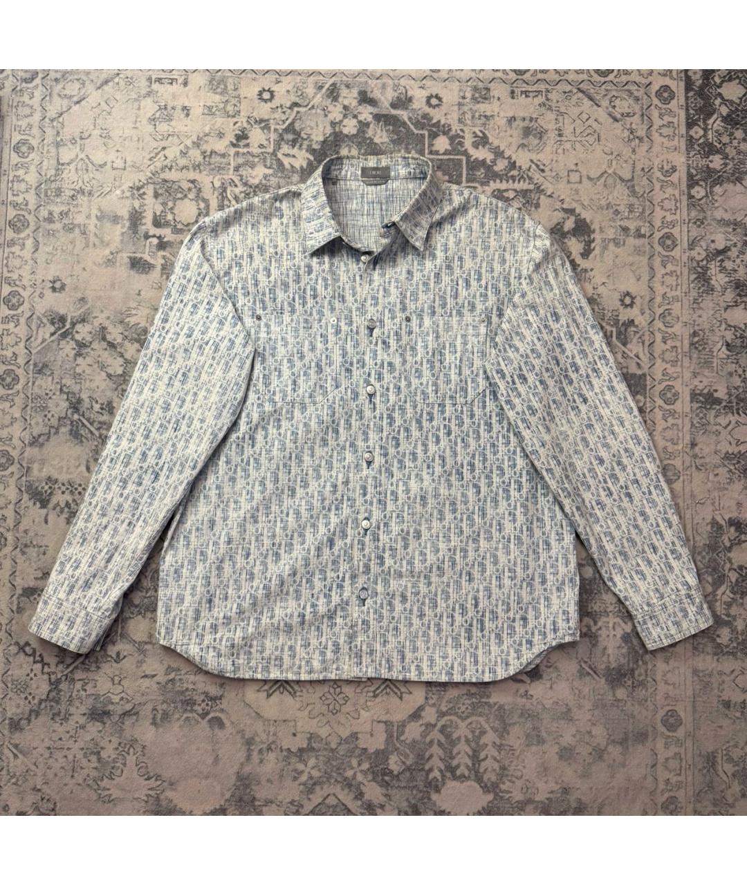 CHRISTIAN DIOR Белая кэжуал рубашка, фото 2