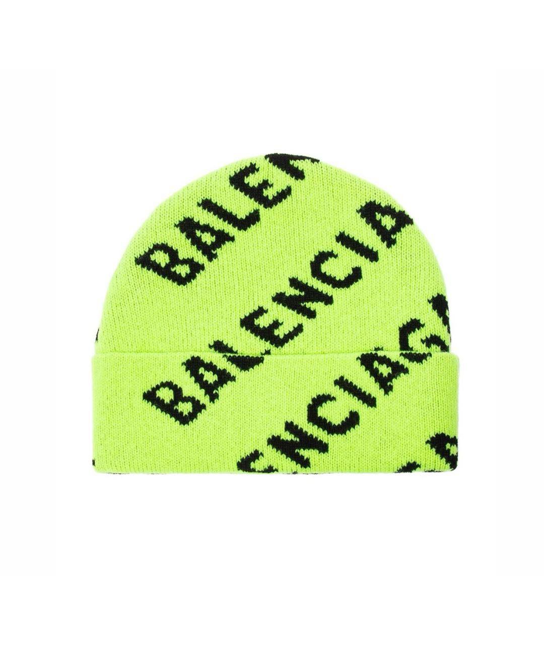 VETEMENTS Желтая шерстяная шапка, фото 5