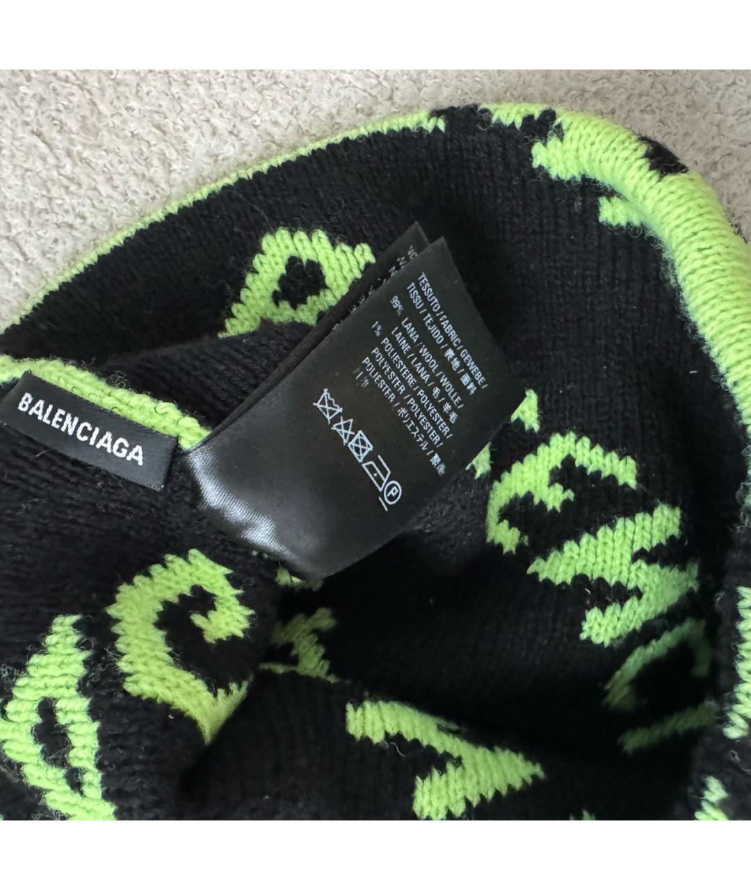 VETEMENTS Желтая шерстяная шапка, фото 4