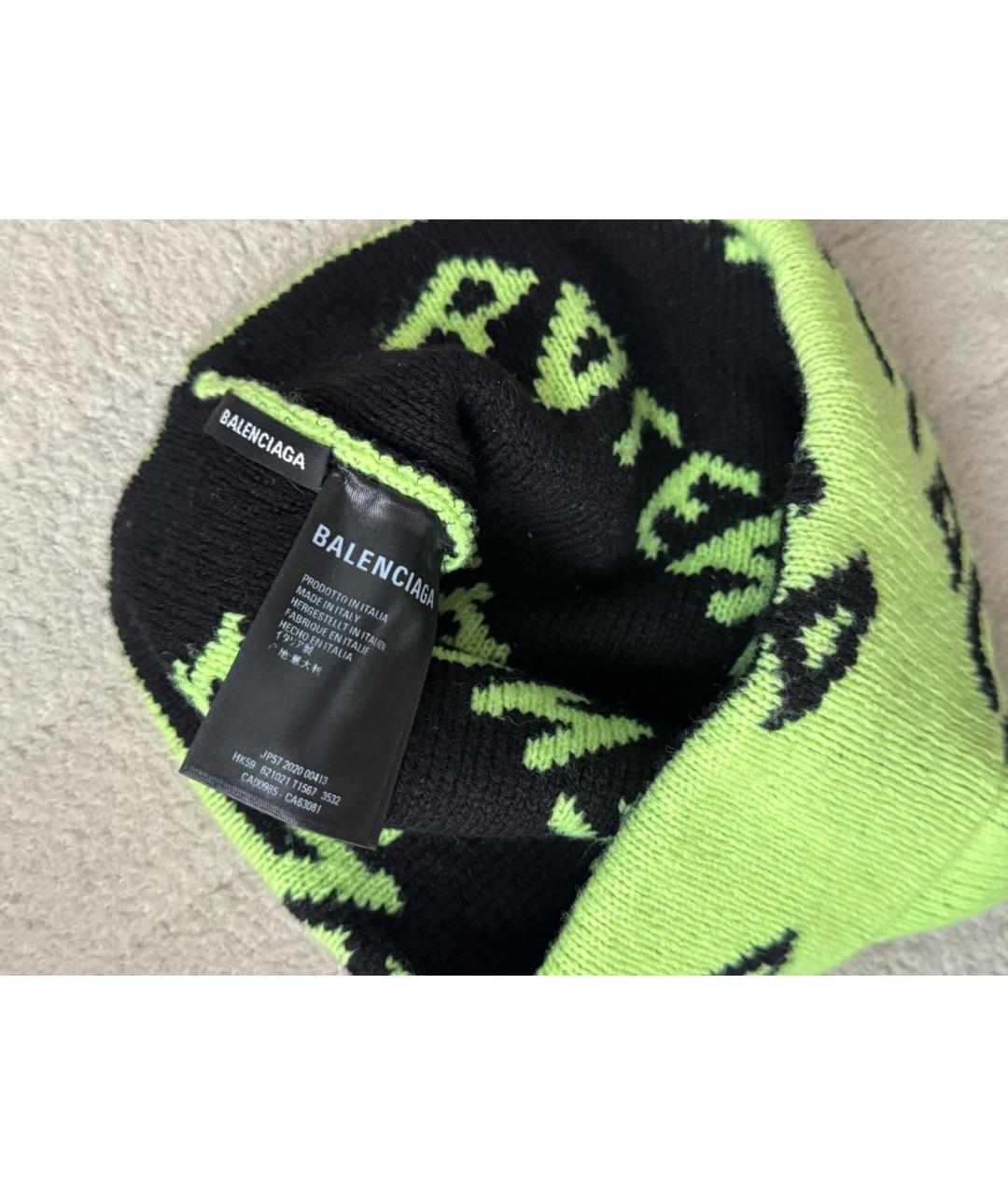 VETEMENTS Желтая шерстяная шапка, фото 3