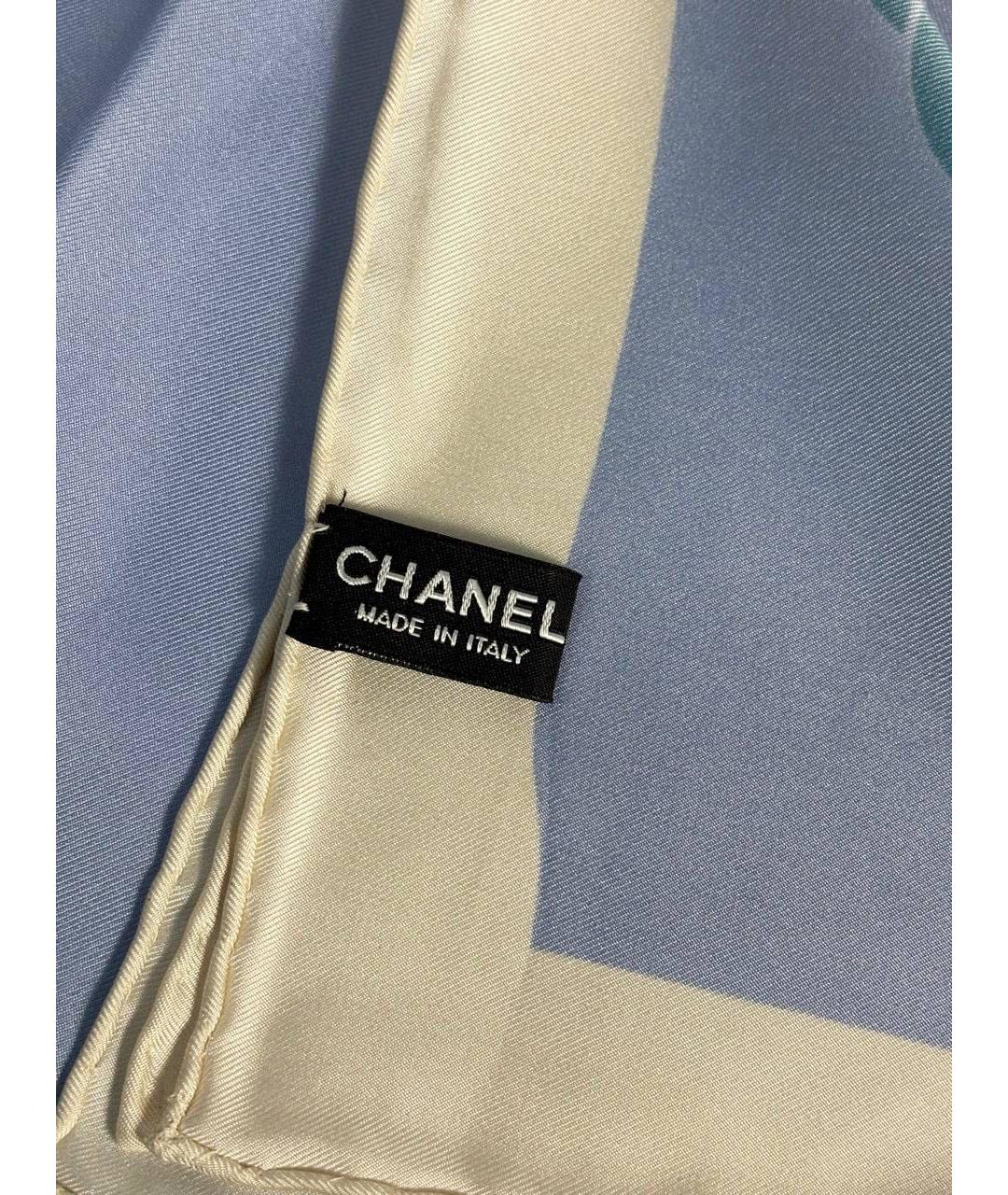 CHANEL Мульти шелковый платок, фото 3