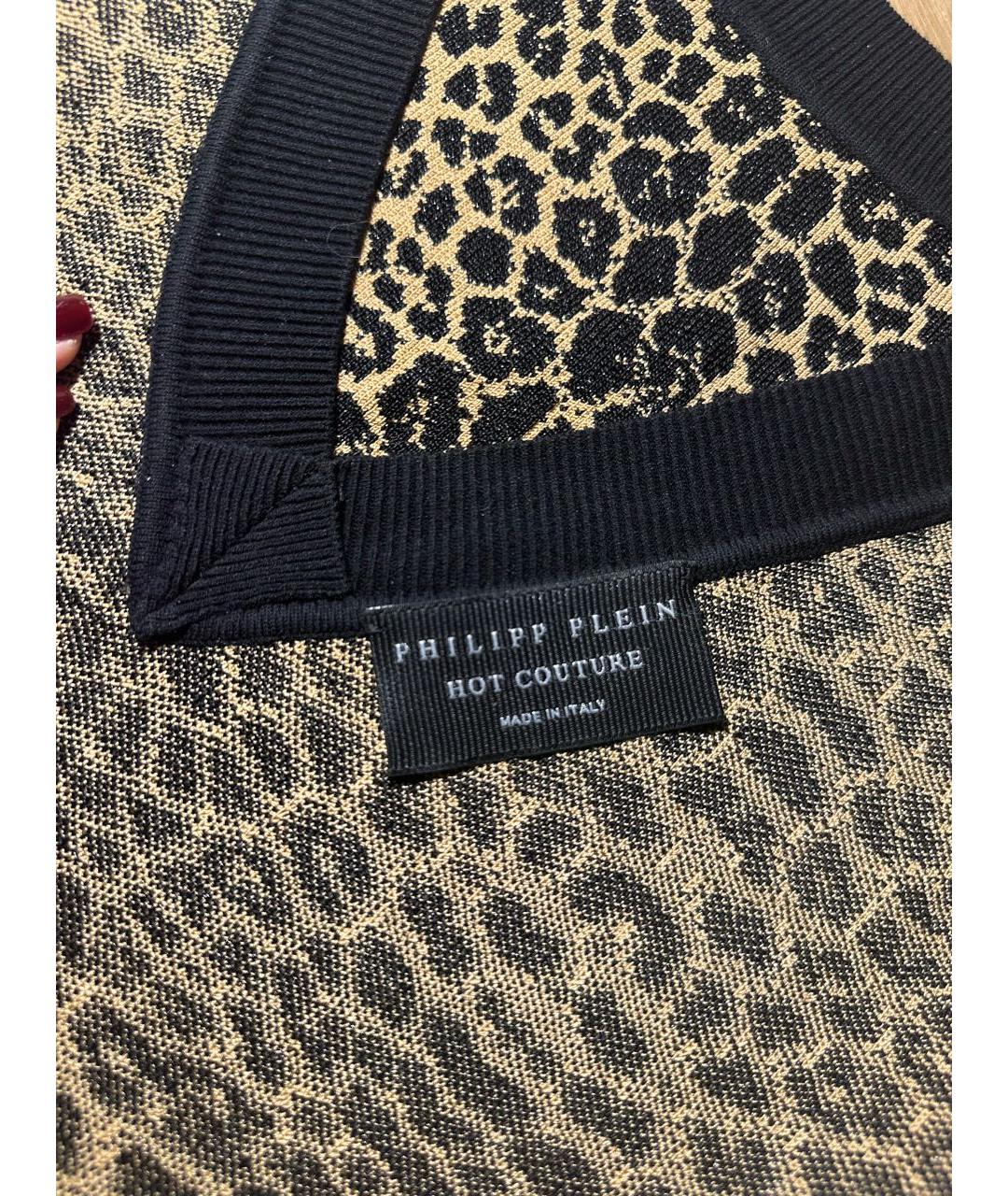 PHILIPP PLEIN Синтетическое повседневное платье, фото 4