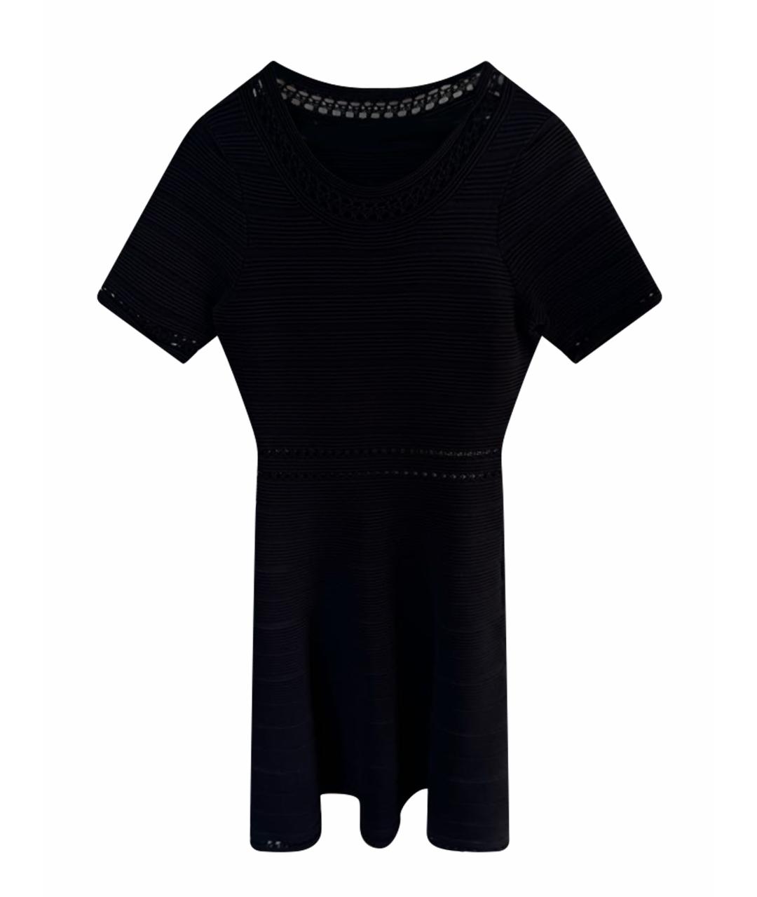 SANDRO Черное коктейльное платье, фото 1