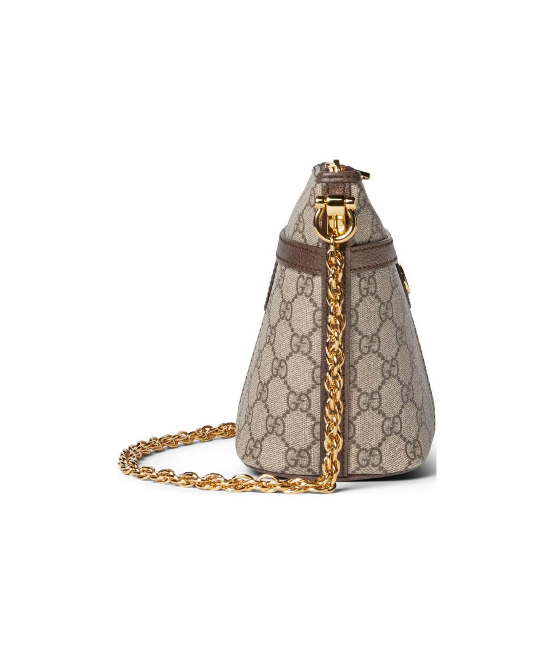 GUCCI Коричневая сумка через плечо, фото 3