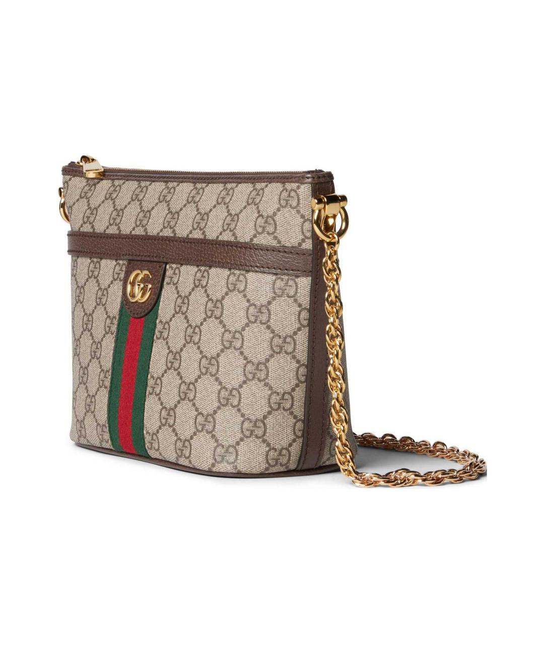 GUCCI Коричневая сумка через плечо, фото 2