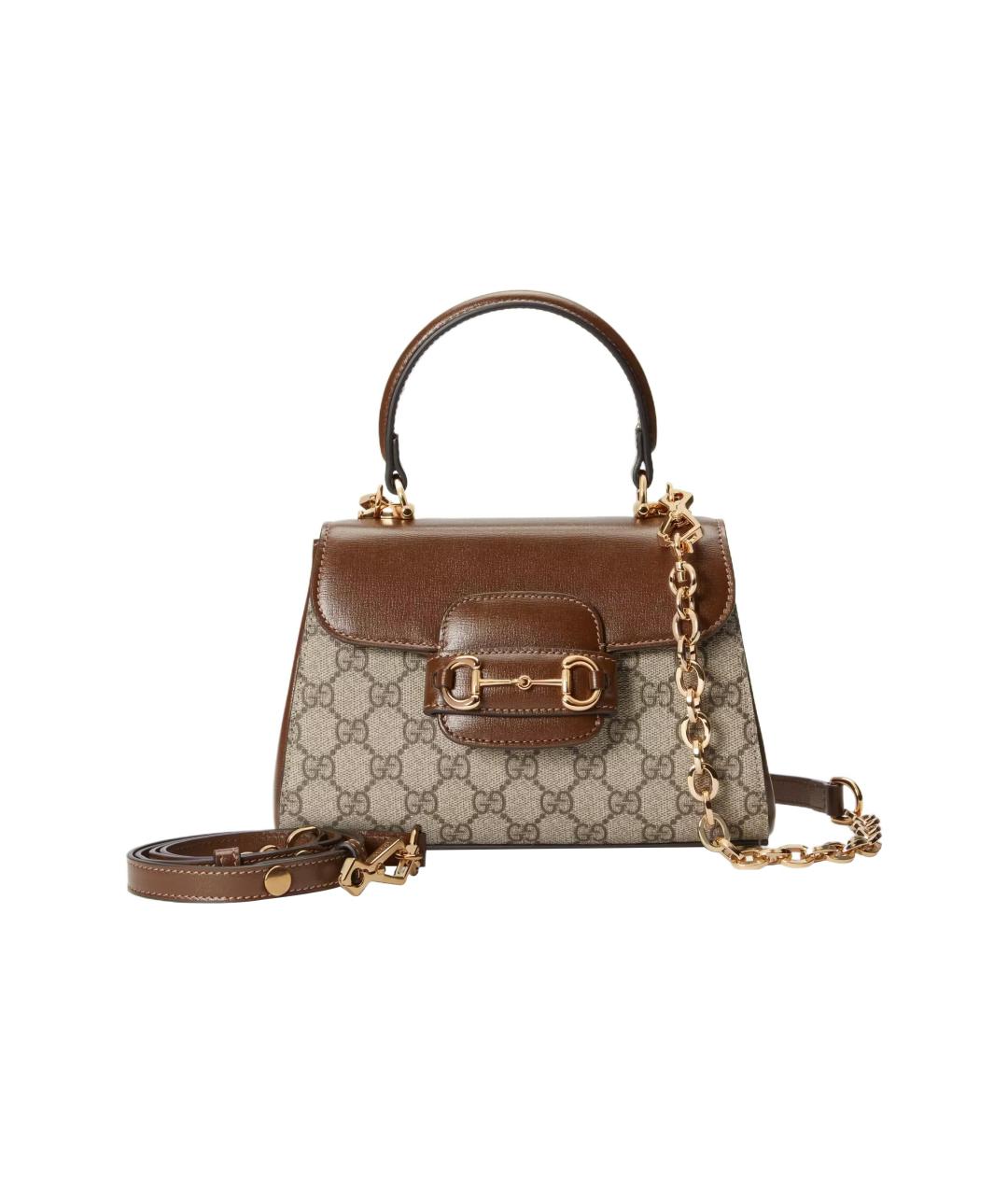 GUCCI Коричневая сумка через плечо, фото 2