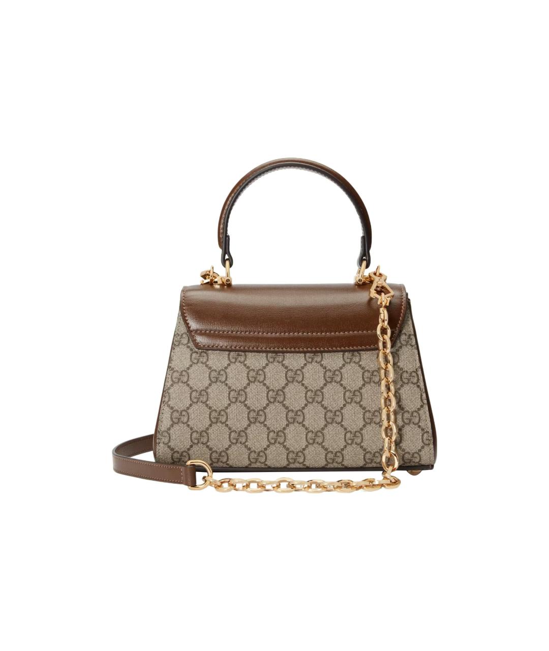 GUCCI Коричневая сумка через плечо, фото 5