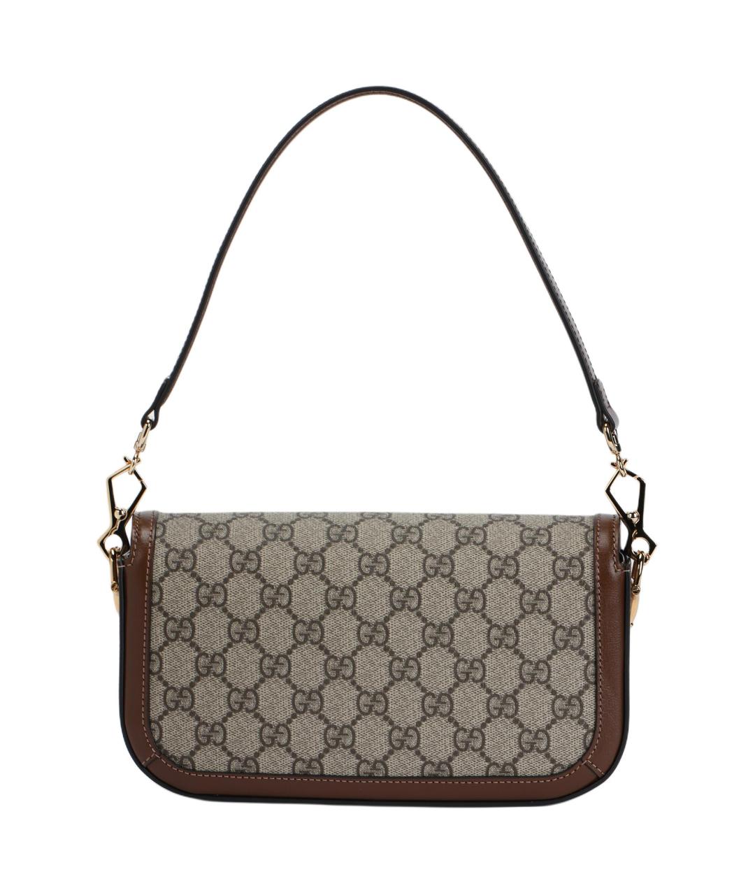GUCCI Коричневая сумка через плечо, фото 3