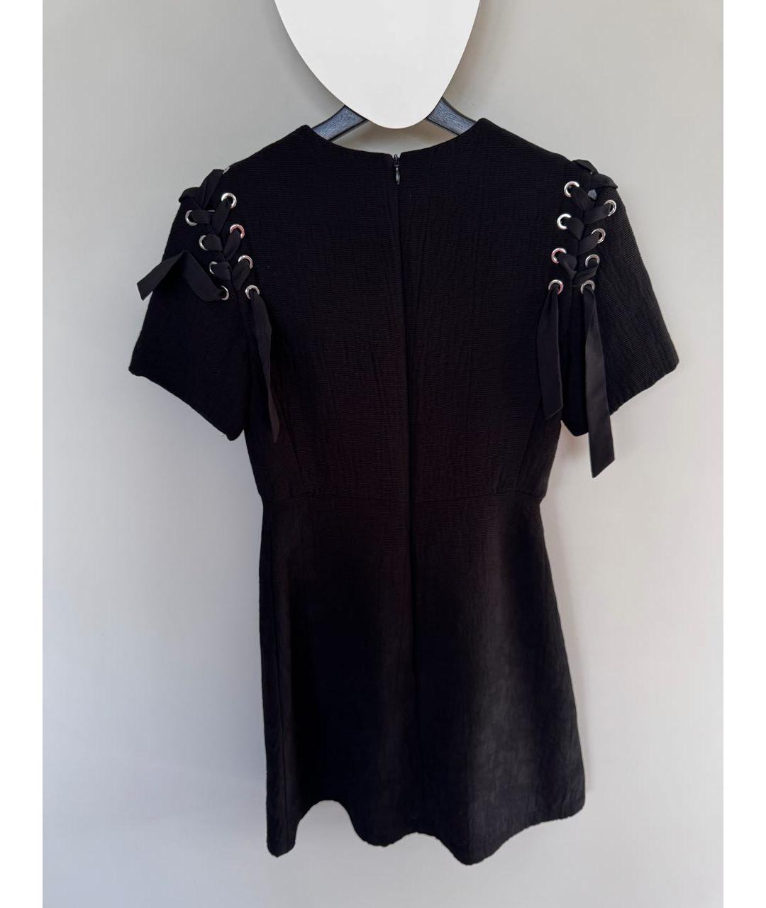 SANDRO Черное коктейльное платье, фото 2