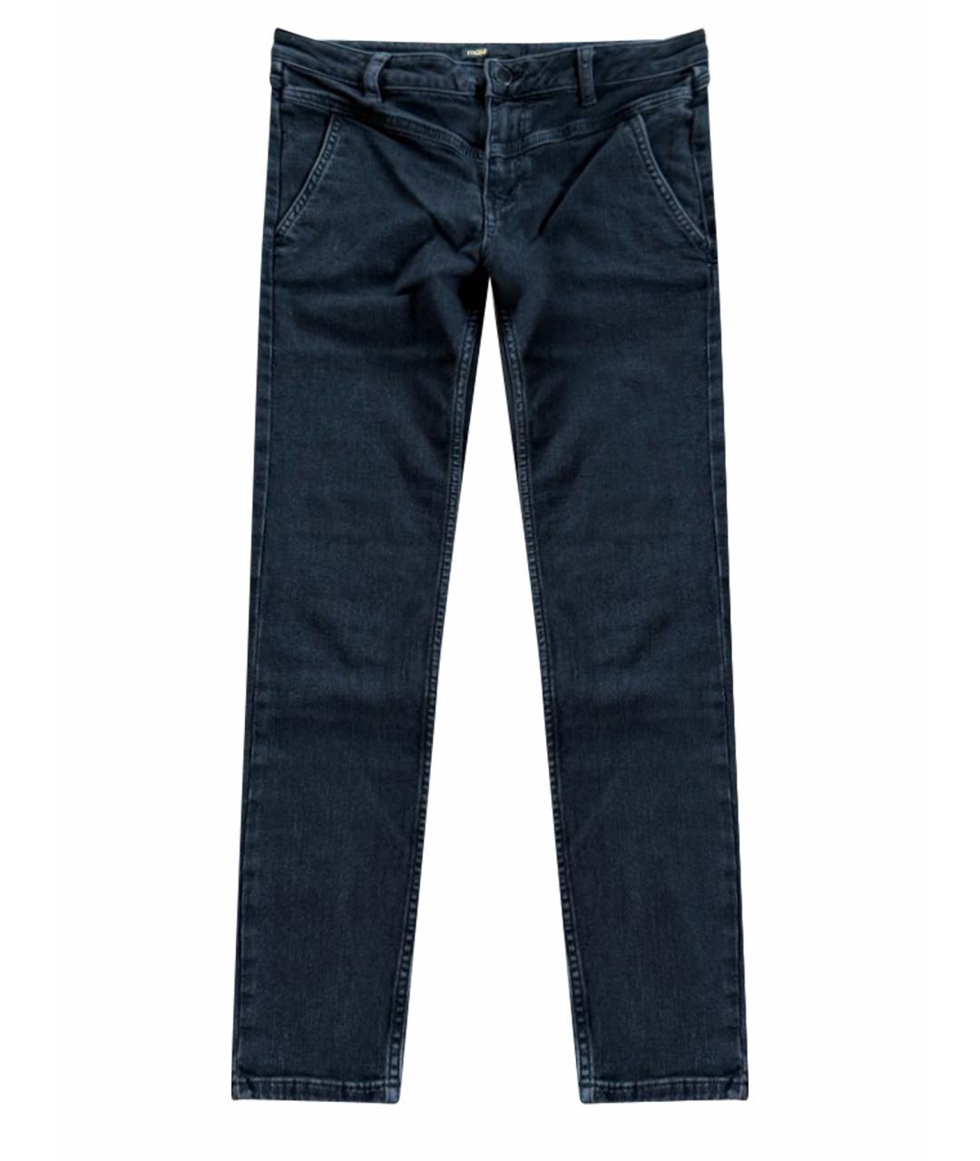 MAJE Черные джинсы слим, фото 1