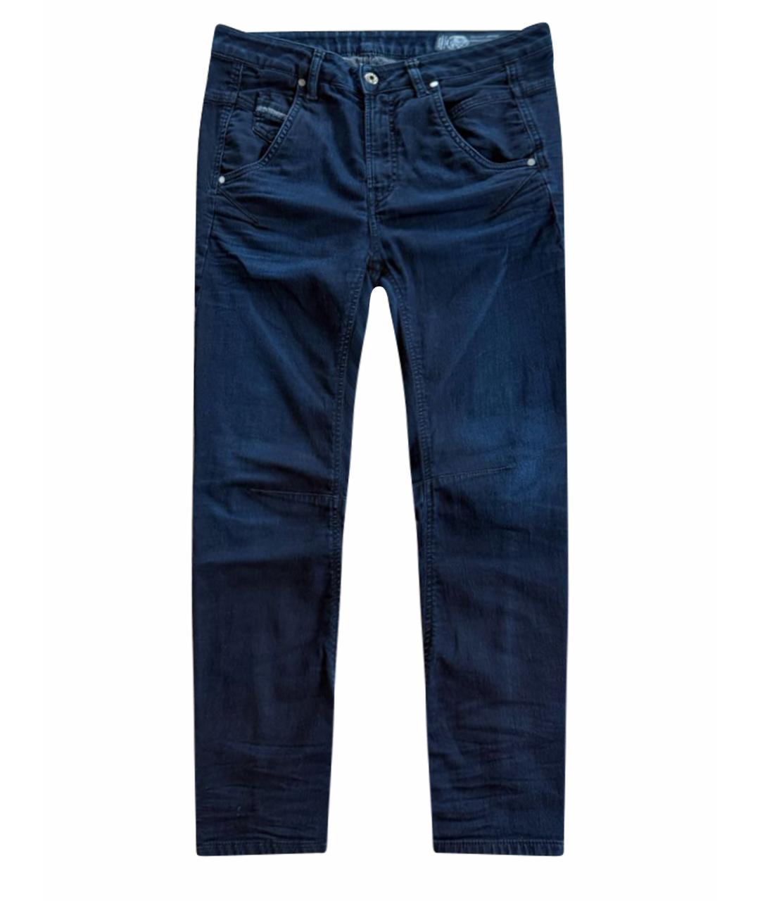 DIESEL Темно-синие джинсы слим, фото 1