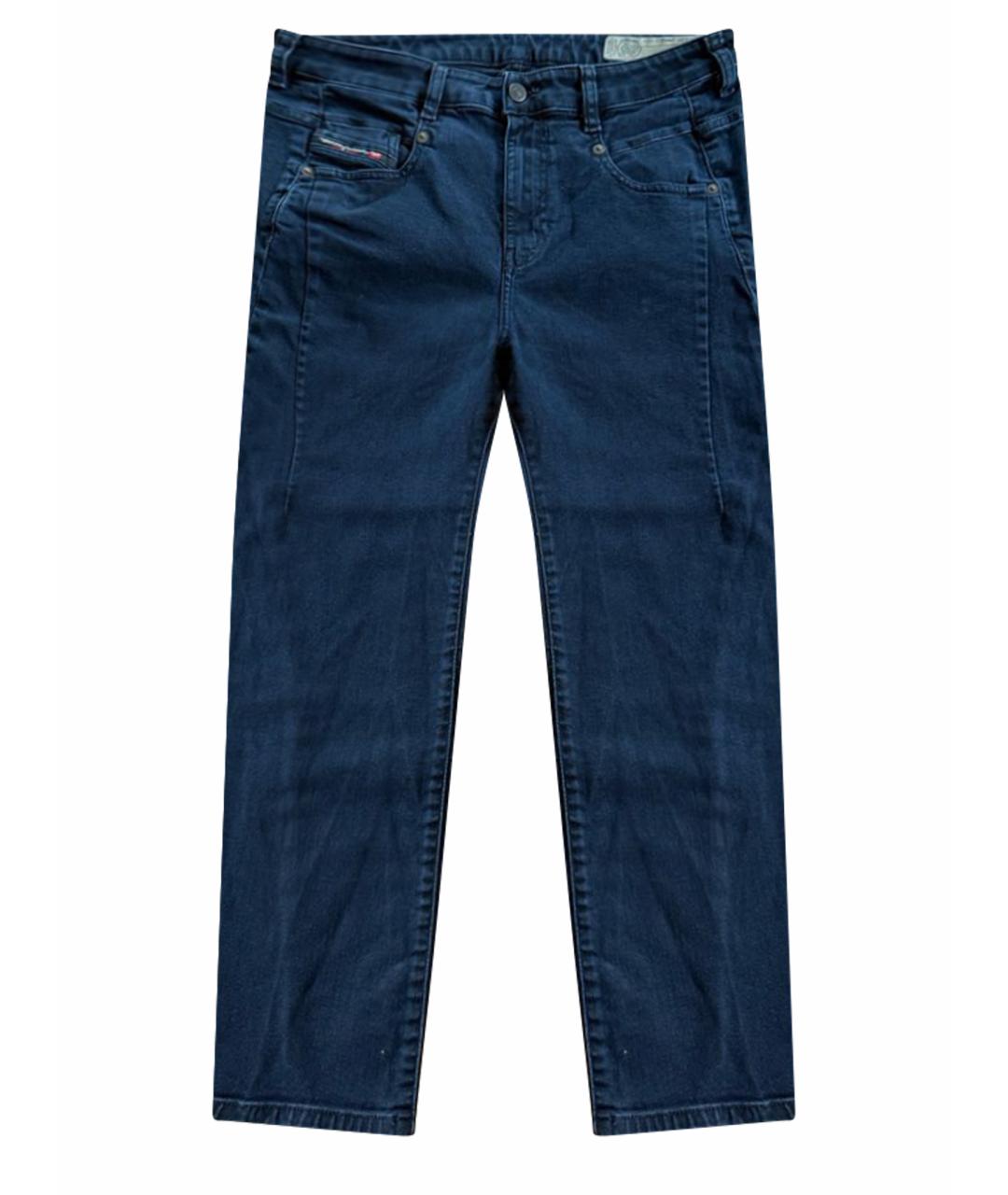 DIESEL Темно-синие джинсы слим, фото 1