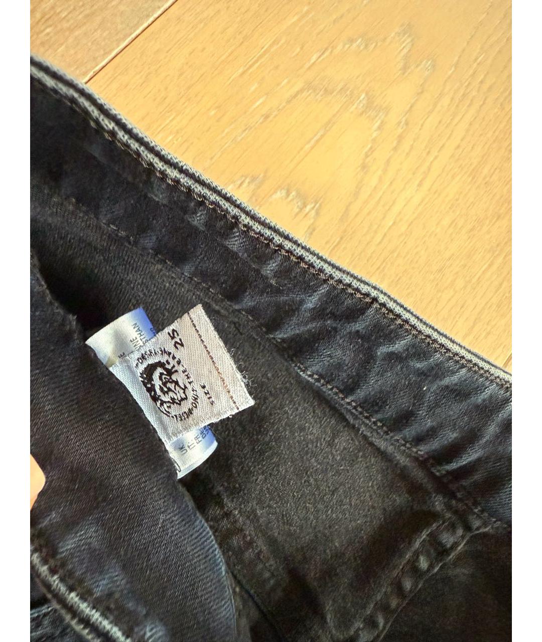 DIESEL Темно-синие джинсы слим, фото 3