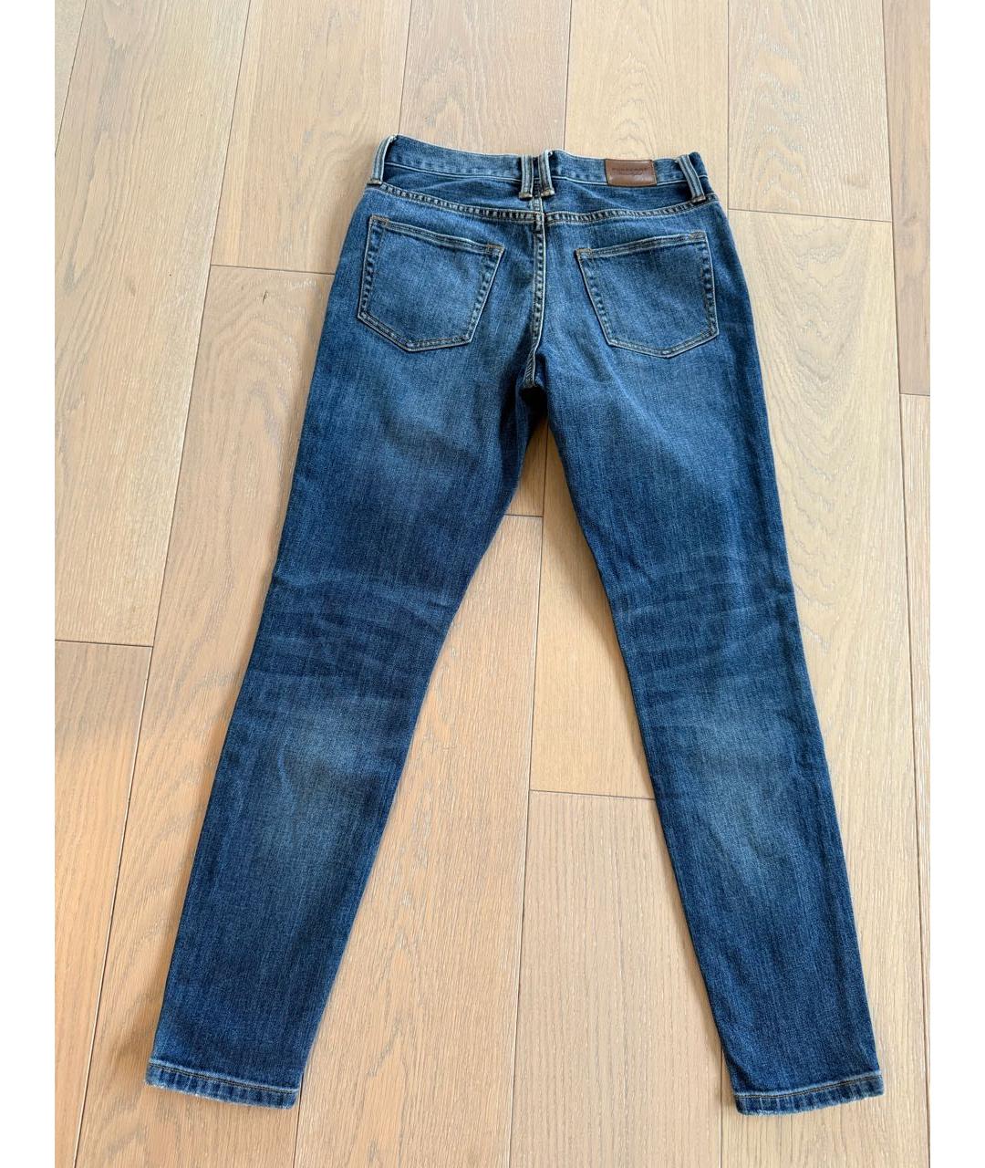 BURBERRY Синие джинсы слим, фото 2