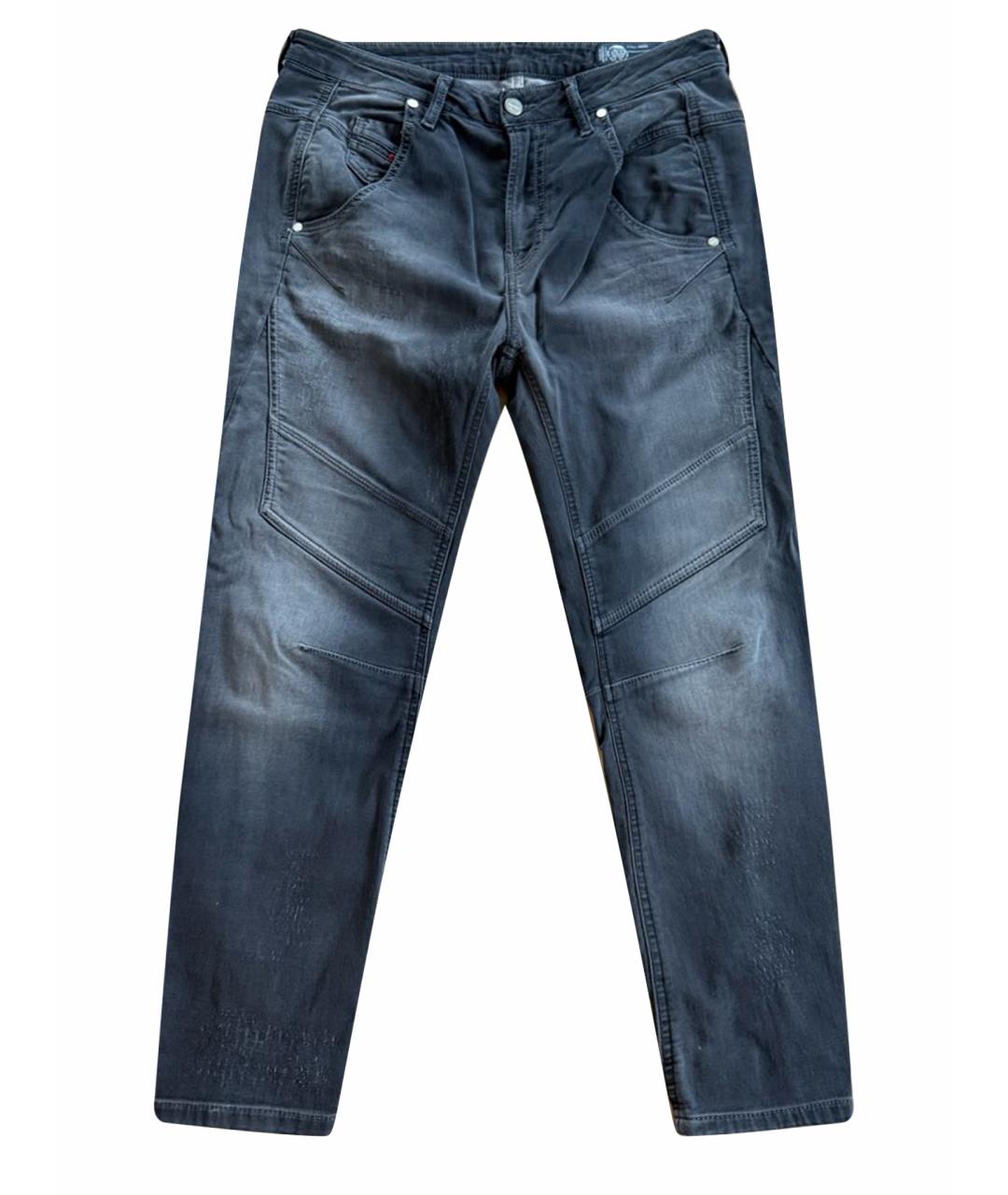 DIESEL Серые джинсы слим, фото 1