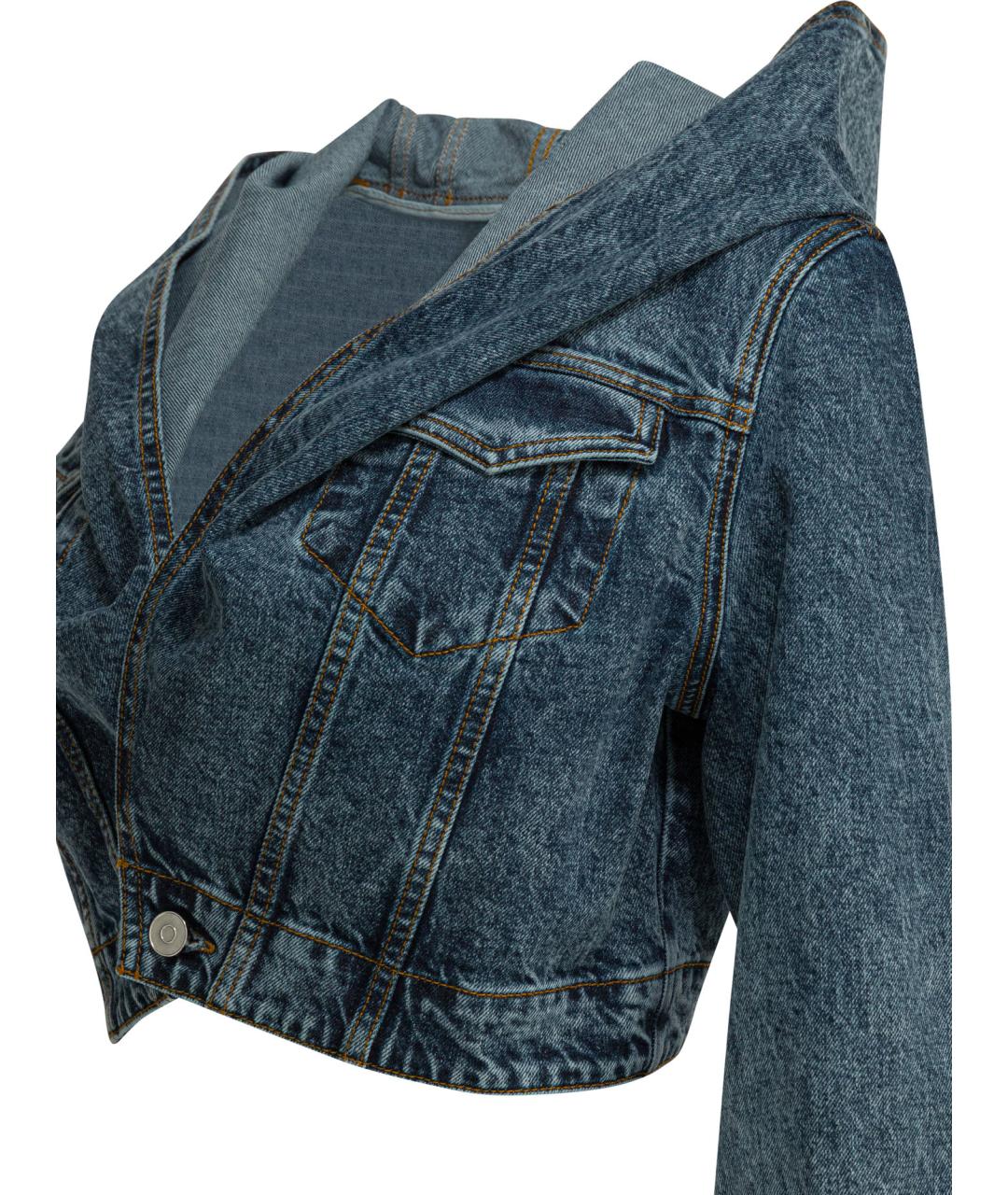 ALAIA Голубая деним куртка, фото 4