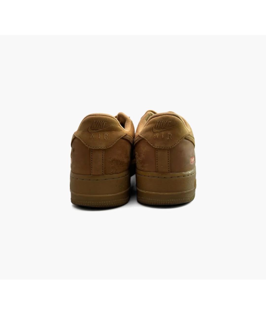 NIKE Коричневые низкие кроссовки / кеды, фото 4