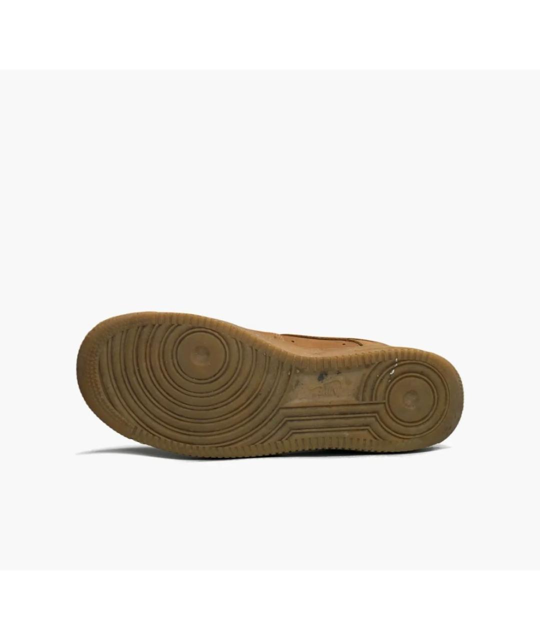 NIKE Коричневые низкие кроссовки / кеды, фото 7