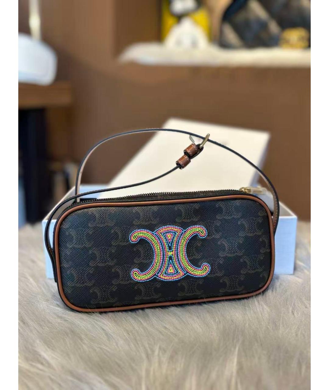 CELINE Мульти кожаная сумка через плечо, фото 2