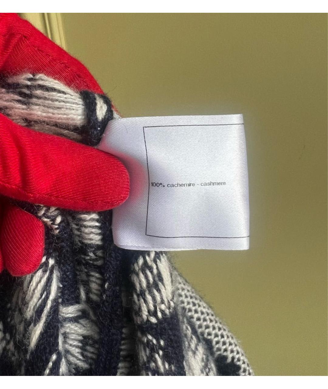 CHANEL Темно-синий кашемировый кардиган, фото 8