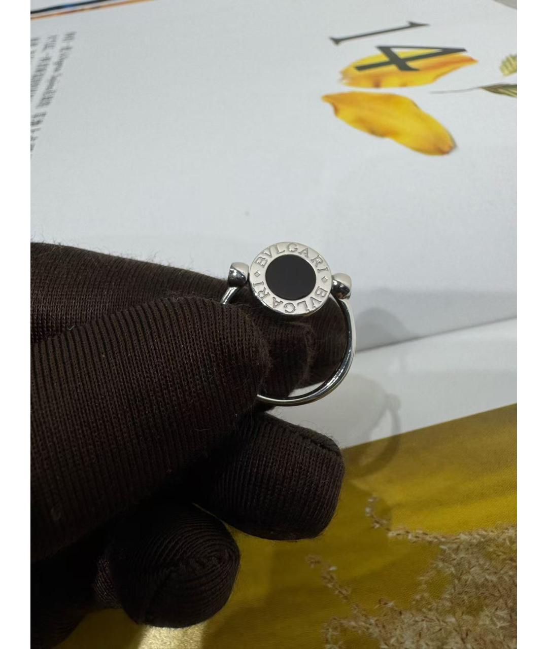 BVLGARI Серебряное кольцо из белого золота, фото 4