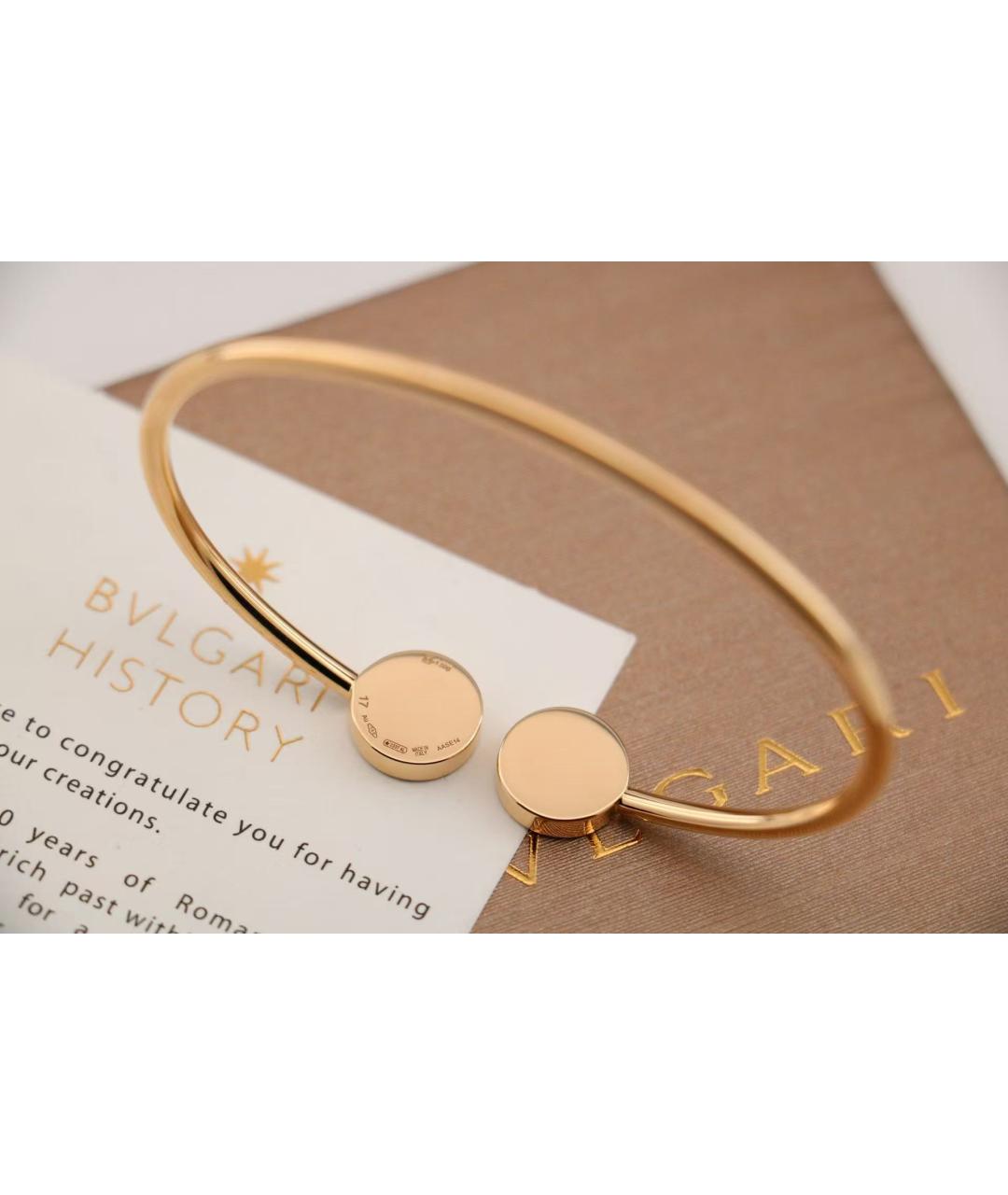 BVLGARI Золотой браслет из желтого золота, фото 4