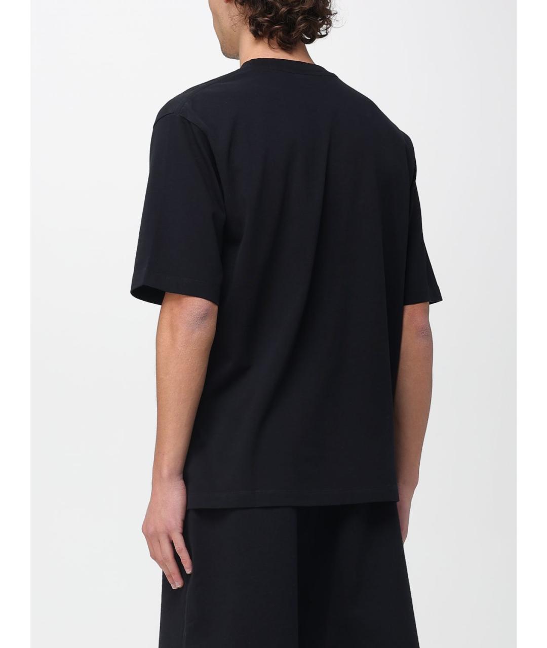 DSQUARED2 Черная хлопковая футболка, фото 3