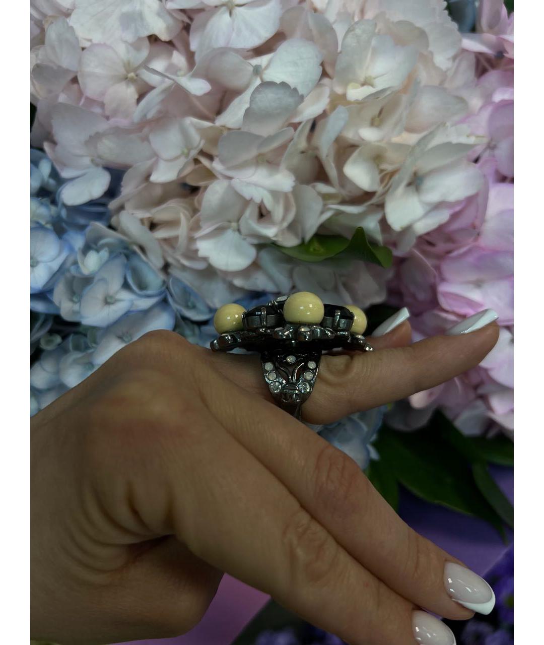 CHANEL Мульти металлическое кольцо, фото 7